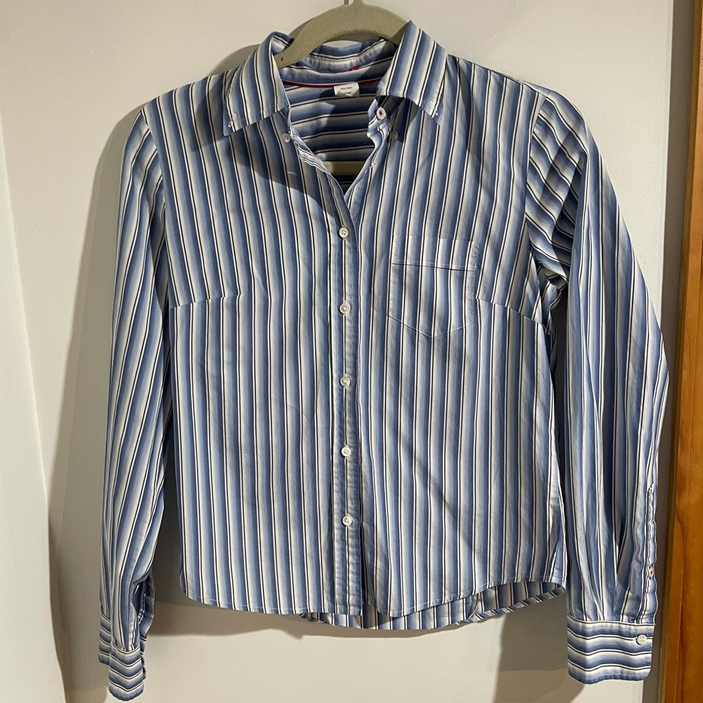 J. Crew Blue Button Down